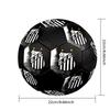 Santos FC Soccer Ball, Colorful, Suitable for All Ages, Machine-stitched, PVC Material, Competition Grade, Durable and High Bounce
