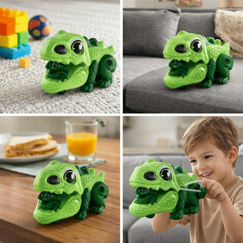 Simulation Model Inertia Dinosaur Car Dinosaur Sliding Dinosaur Car  Educational Toy