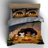 Campfire, animals, cave. Bedding Duvet cover sets Duvet covers Pillowcases gifts (1 * Duvet Cover 2 * Pillowcases, without duvet insert)
