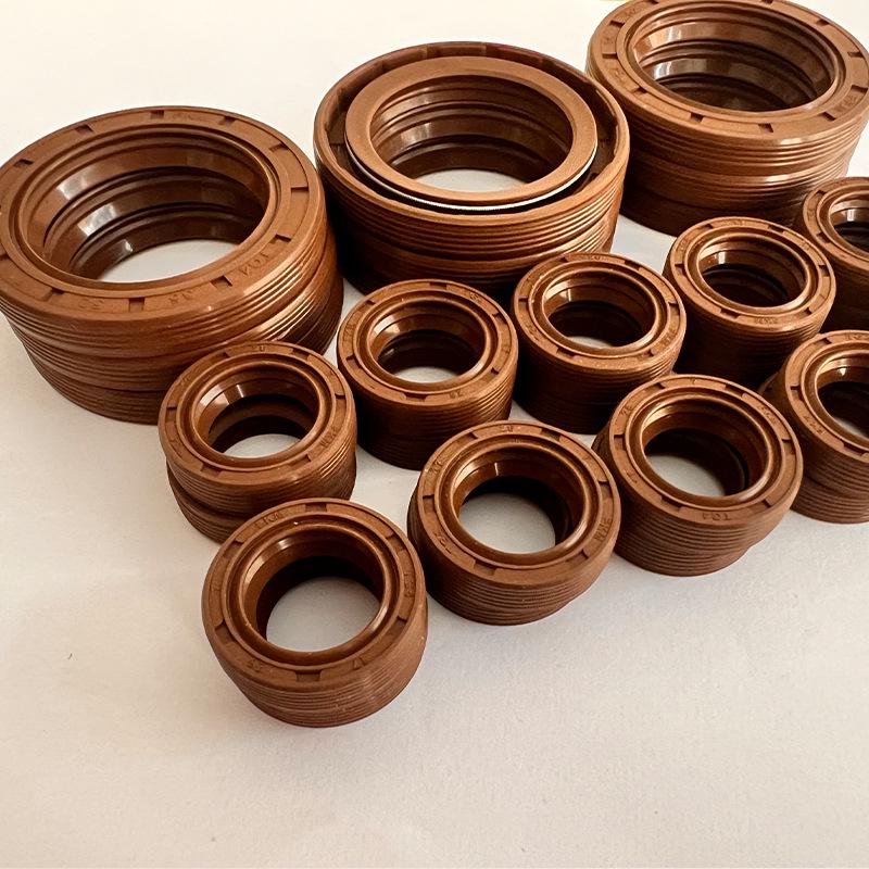 High-Temperature Resistant Threaded FKM Skeleton Oil Seal: 29-30mm ID, 40-70mm OD, 5-12mm Height