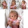 Silicone Baby Reborn Doll Realistic Vinyl Collectible Toy For Gift And Display