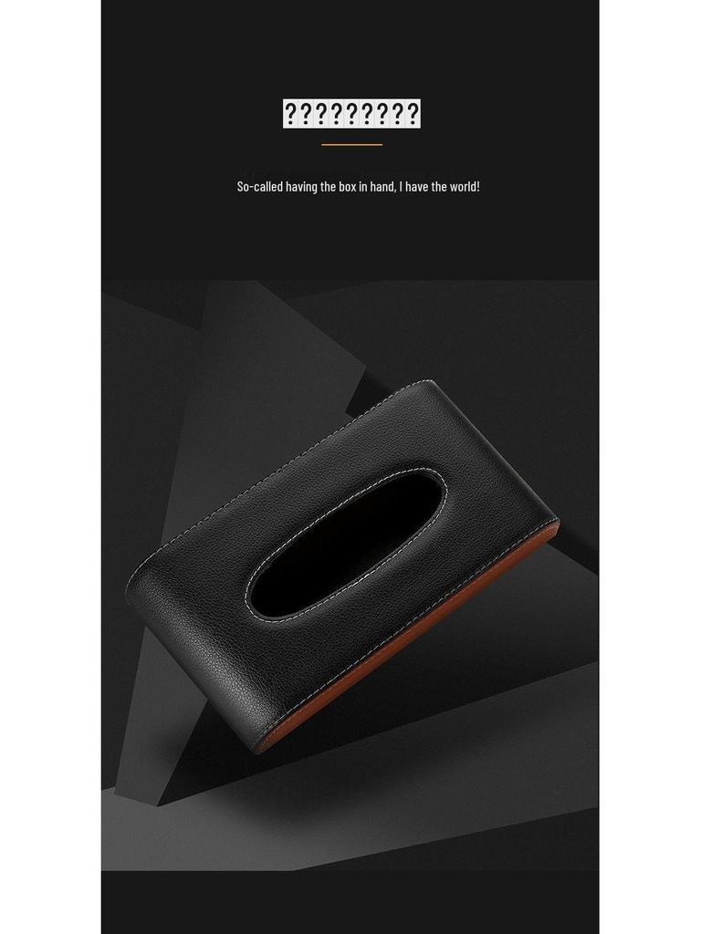 Sun Visor Car Tissue Box: Cross-Border Hanging Napkin Holder