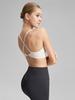 Women's Cross-Back Sports Bra: Sexy, Stylish Design for Pilates, Fitness, and Yoga, with Fixed Cups and Thin Straps for Outdoor Wear.