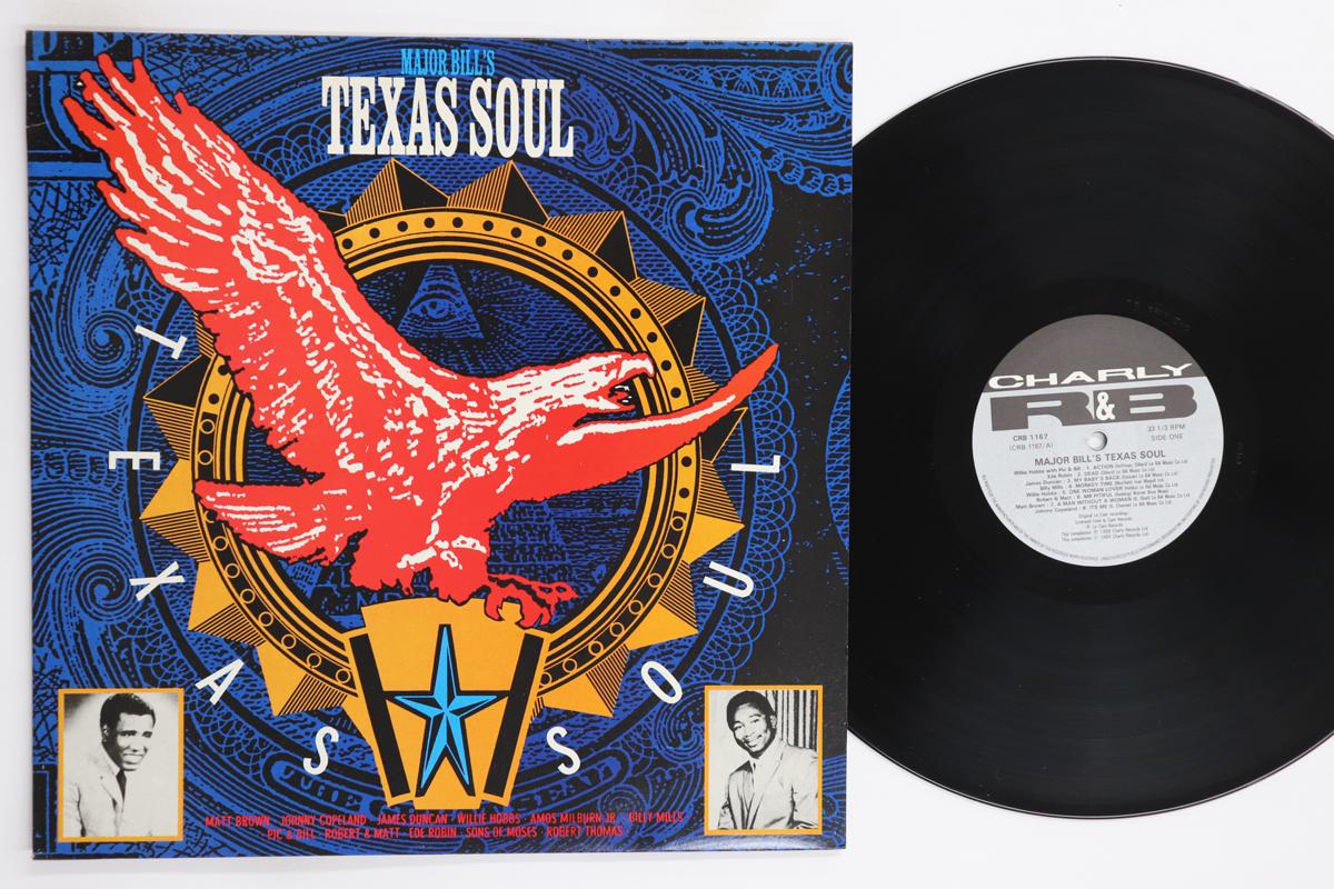 

LP Record VARIOUS Major Bills Texas Soul CRB1167 Charly RB 1988 UK SoulFunk Used