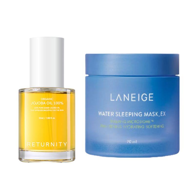 

[Laneige & Returnity] Overnight Hydration Revive Kit Oil 50ml + Mask 70ml