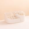 Multi-Functional 2-in-1 Desk Organizer Rotating Storage Box Large Capacity Office Supplies Stationery Markers Cosmetic Organizer