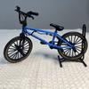 Parking Rack Finger Mini Bike Zinc Zinc Alloy Metal Simulation Bike Kids Toy Bicycle Model Toy  Boys Gift