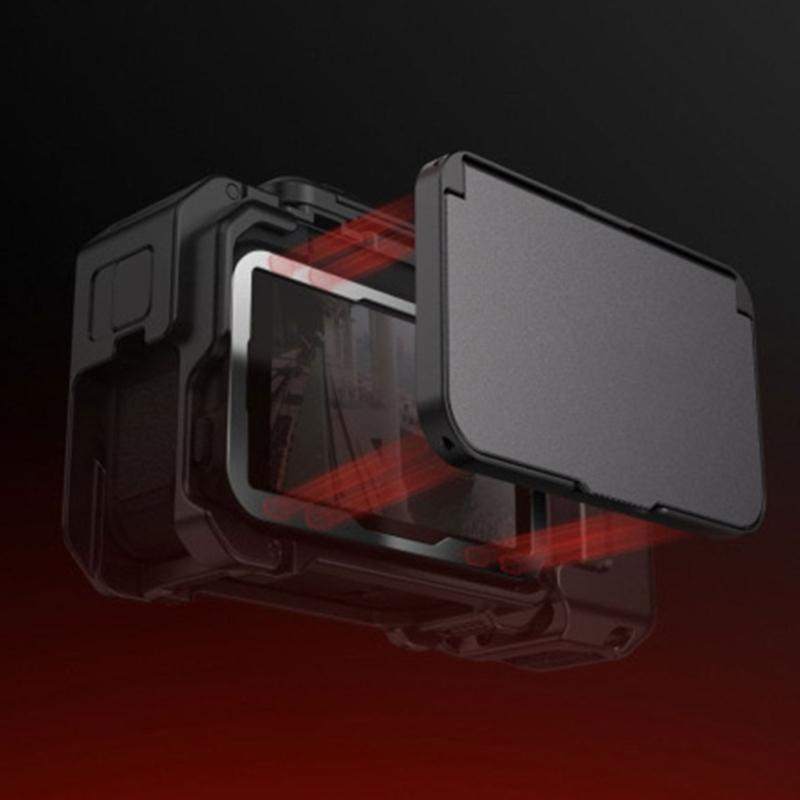 Magnetic Mounting Aluminum Sunshade For Pro2 Action Camera Lens Cover Lightweight