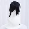 Anime Itachi Uchiha Long Straight Black Uchiha Itachi Cosplay Wig Heat Resistant Synthetic Wigs + Headband + Wig Cap
