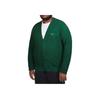 Nike Solid Color Button V-Neck Long Sleeve Knit Sweater Men tops Green DQ6306-341