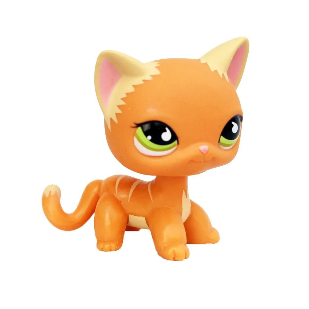 Rare Littlest Pet Shop Lps Toy Toy Mini Stands Short Hair Kitten Old Figures Collection Al Bobble Head Toy