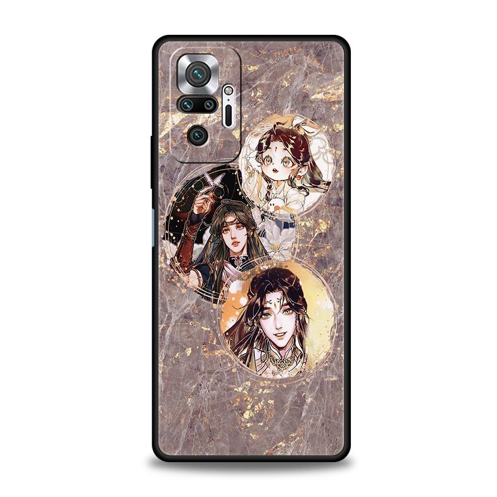Heaven Official's Blessing Phone Case For Xiaomi Redmi Note 13 12 5G 11 10 Pro Plus 4G 9S 9 8 7 9T 13C 12C 10C 9C 9A Soft Cover