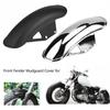 Authentic Motorcycle Front Fender Mud Flap Guard Fairing Mudguard Cover For Suzuki GN125 GN250(Silver) Parts
