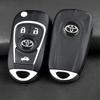 Guscio Portachiavi Auto 14mm Adesivo Logo Emblema Simbolo Per Toyota GR Gazoo Racing Supra Corolla Parti Sport 86 Yaris Grmn Corolla
