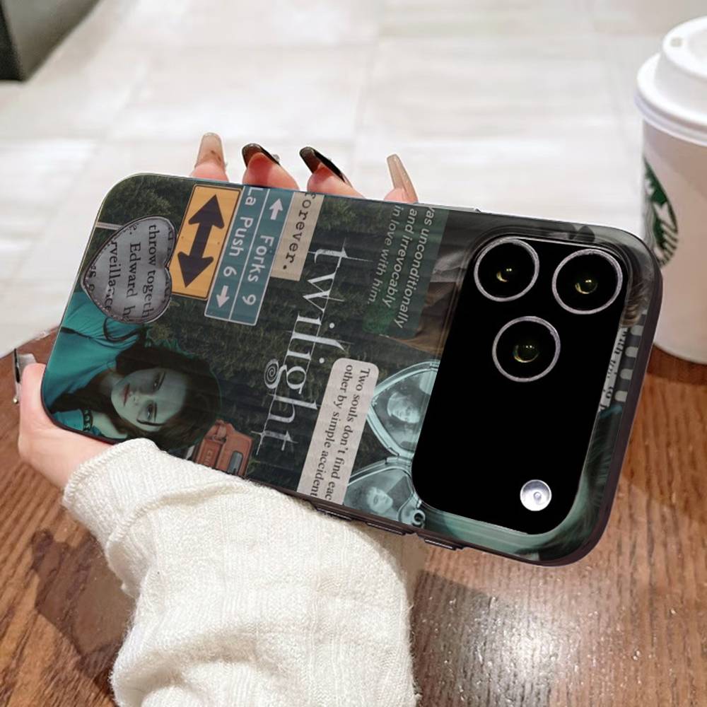TV Twilight Isabella Edward Cullen For IPhone 17 16 15 14 Plus 13 12 11 Pro Max With Shockproof Protective Phone Cover
