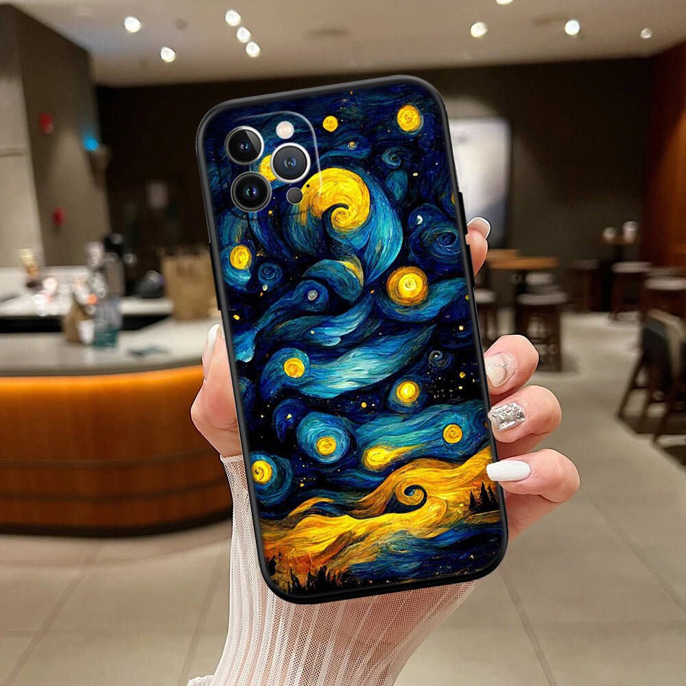 Starry Night Van Gogh New Phone Case for Samsung S20 S21 S22 S23 S24 FE Ultra Plus Lite S21S A07 A17 A36 A37 A55 A57 F06 F16 M06 M16 M56