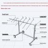 Multi-function Rotating Spray Booth Rack for Car Bumper and Sheet Metal Painting