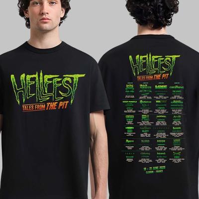 Hellfest Open Air Festival 2026 Tales From The Pit In Clisson France From Shirt