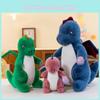 Adorable Green Dinosaur Plush Toy Stuffed Animal For Boys Birthday Gift
