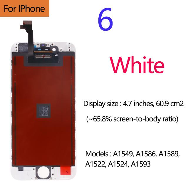 AAA+++ OEM LCD For iPhone 5 5s 5c 6s 7 8PlusLCD Touch Screen Digiziter Assembly For iPhone 6 6sPlus 7 8 Display