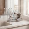 Rust Resistant Countertop Organizer Stainless Steel Toothpaste Stand  Countertop