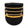Drum Major Master Hats Marching Band Hat Military Royal Soldier Top Cap Halloween Performance Hat-nutcrackers Costume Accessorie