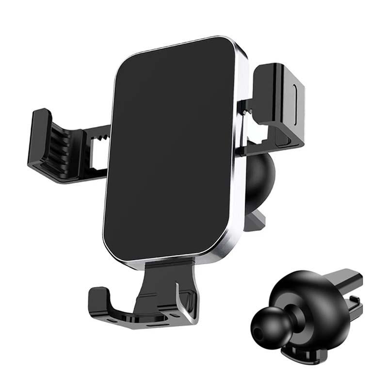 

Трансграничный гравитационный автомобильный держатель для телефона из алюминиевого сплава для воздуховода