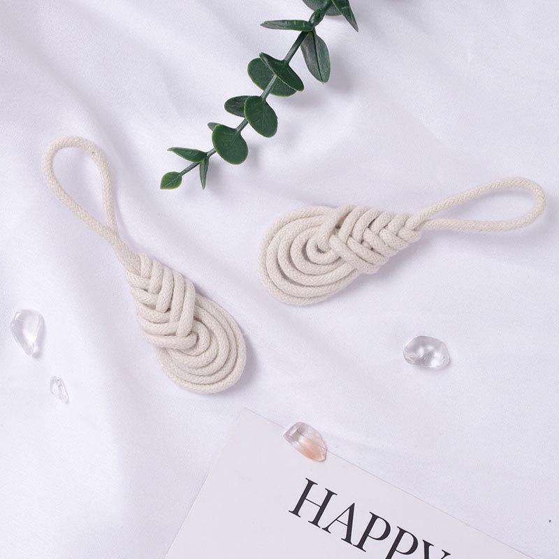 1 Pcs Cotton Rope Napkin Ring European Style Napkin Holders Dinner Table Decorate DIY Handmade Crafts Household Items