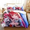 Kureiji Ollie Bedding Set Single Twin Printed Bed Set With Pillowcase Bed Duvet Cover Soft Single Double Queen Super King Size