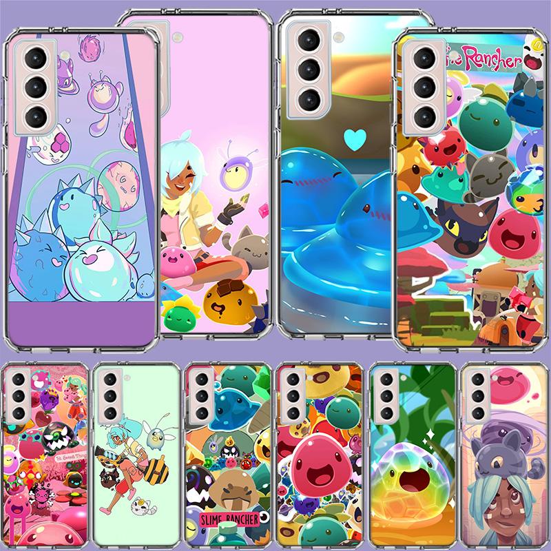S-Slime R-Rancher Game Phone Case For Samsung S24 S25Edge Galaxy S22 S25 Ultra S21 S23 FE S20 S10 Plus S10E Cover Shell Coque Cl