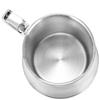 Tazas de Cerveza de Acero Inoxidable 304 de 450/560ML, Vasos Tipo Stein de Doble Pared para Leche y Café con Asa de Agarre para Bebidas Calientes y Frías