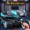 Remote Control Gesture-Sensing Water Bomb Tank Toy - Rechargeable Combat Vehicle for Kids