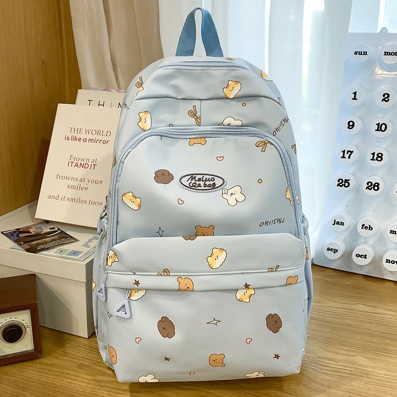 Children's Schoolbags Girls Elementary School Students Cute Junior High School Students High School Students Printed Backpacks