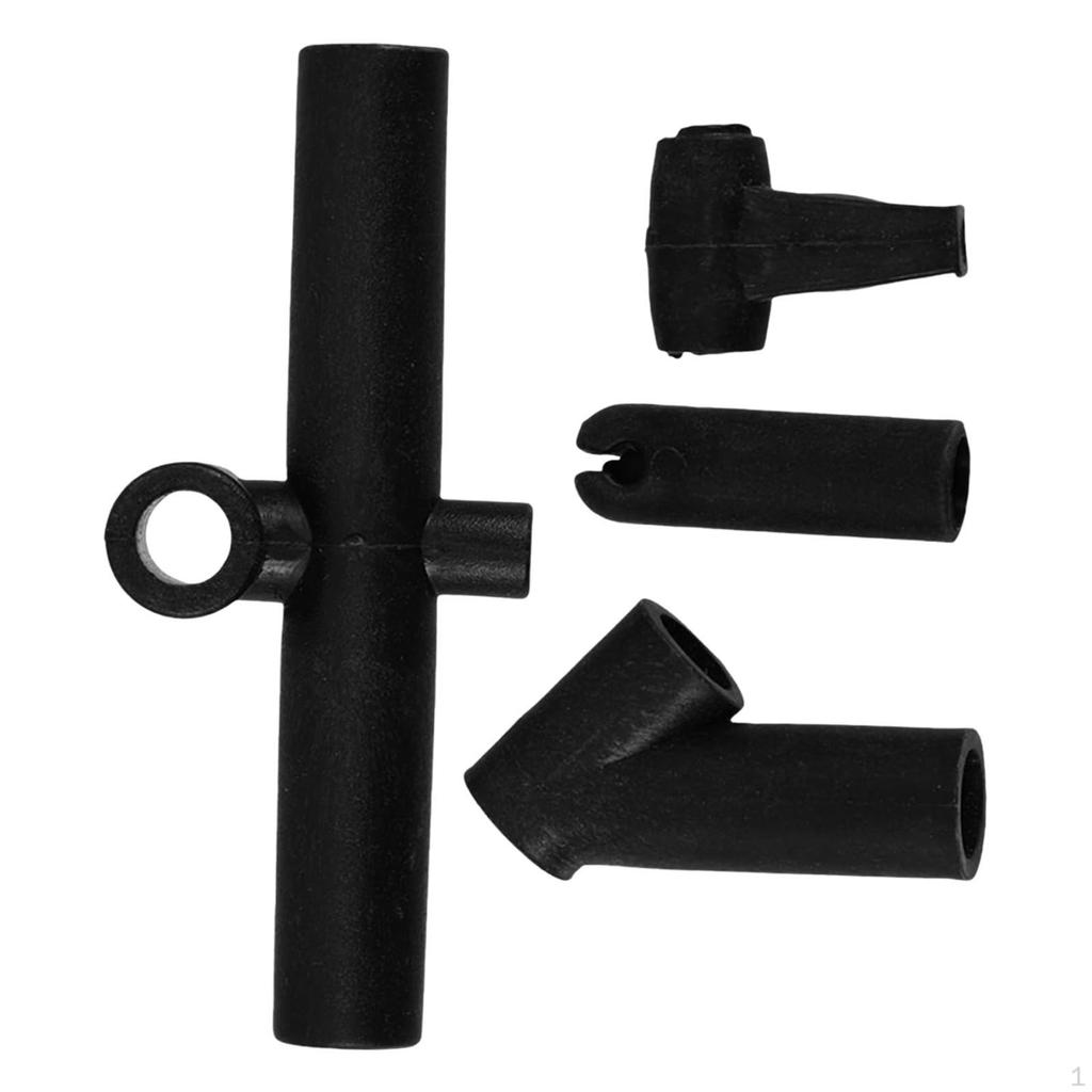 1 Set Kite Frame Connector, Angled and Straight Tee Connector Set, Joints Supplies
