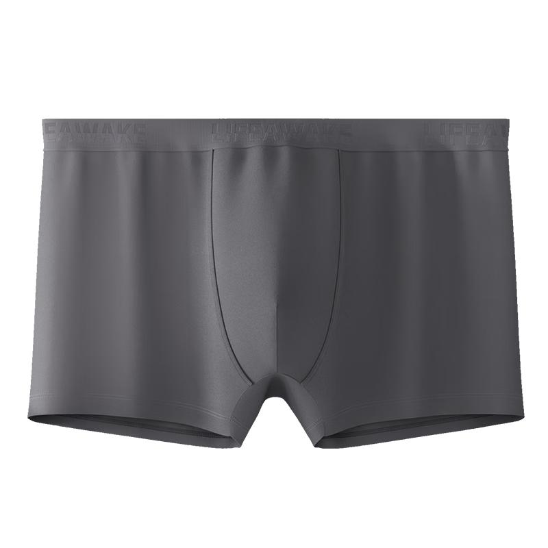 

Heilan Home Men s 2025 New Antibacterial Cotton Boxer Briefs with Goji Berry Care (3-Pack) 2XL