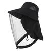 UV-Schutzhut mit Gesichtsmaske Atmungsaktiv Insektenschutz Breiter Rand Anglerhut Outdoor Sport Natur Wandern Camping Netzhut