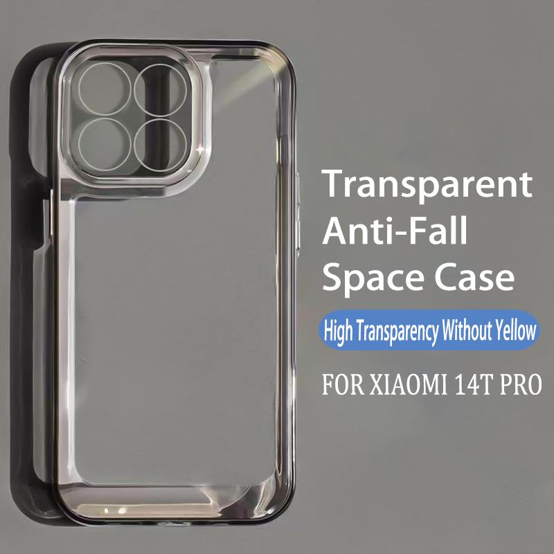 

Transparent Crystal Case For Xiaomi MI 14T 13T 12T 11T 10T Pro Funda For Mi 14 13 12S Ultra 8 11 Lite 5G Soft Phone Cover For Mi 14