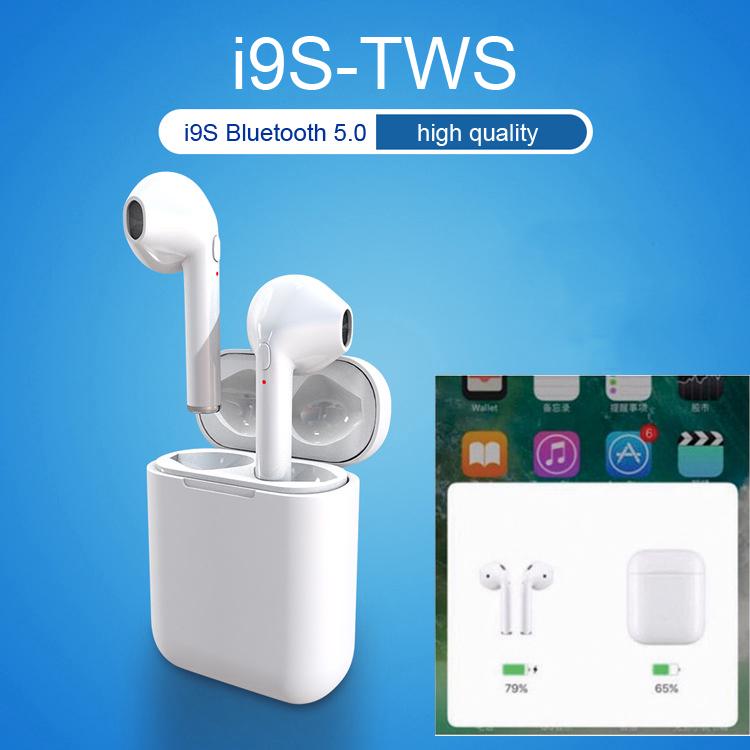 I9s TWS всплывающие окна Bluetooth гарнитура стерео беспроводная мини гарнитура с микрофоном для iphone – купить по низким ценам в интернет-магазине Joom