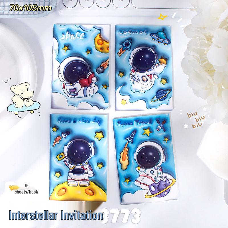 Uroczy Mini Notes z Kreskówką: Artykuły piśmiennicze dla studentów i biura, Wysokiej jakości przenośny notatnik