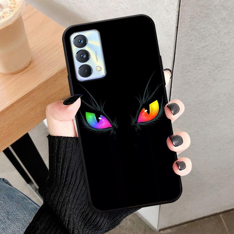 For Realme GT Master Edition Case 6.43Inch Cool Painted Case For OPPO Realme GT Master Edition Cover Silicone Back Bumper