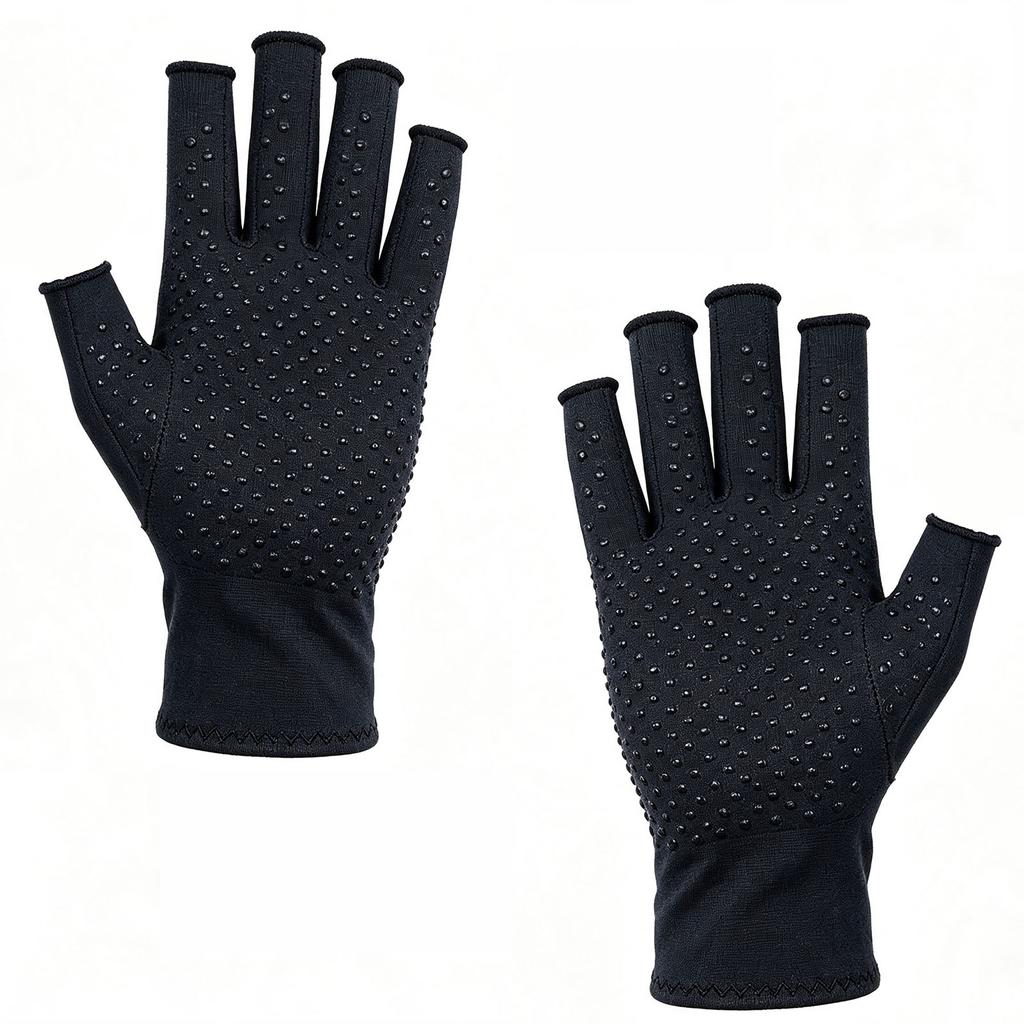 Half Finger Cycling Gloves with Non- for Outdoor Riding