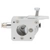 Dual Drive Gear Extruder Full Metal Body 1.75mm Consumable for 3D Printer (Silver) Main droite