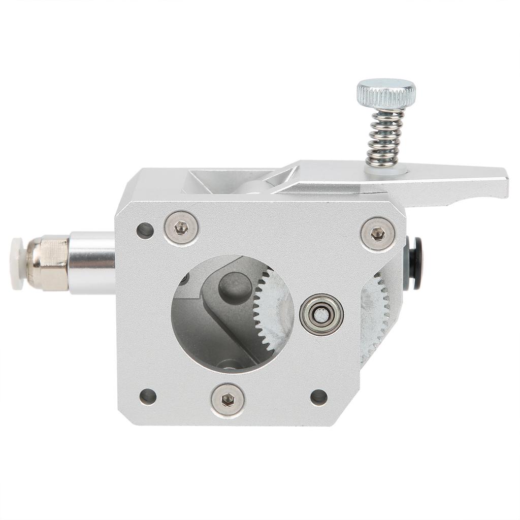 Dual Drive Gear Extruder Full Metal Body 1.75mm Consumable for 3D Printer (Silver) Main droite