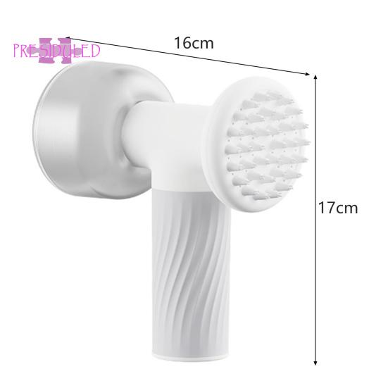 Automatische Blasenbürste für Haustiere, Badeschaum, wohltuende Massage, einfache und schnelle Reinigung – Hundepflegebürste für ein Badeerlebnis