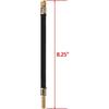 2Pcs 8.25" Flexible Extension Tire Valve Adaptor For Universal Cars Truck Motorcycle Bike