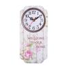 Elegant Rectangular Wall Clock Classic European Design Large Vintage