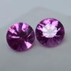 19.13 Ct Natural Pink Sapphire Round Cut CERTIFIED Pair Loose Gemstone Ceylon am-0061