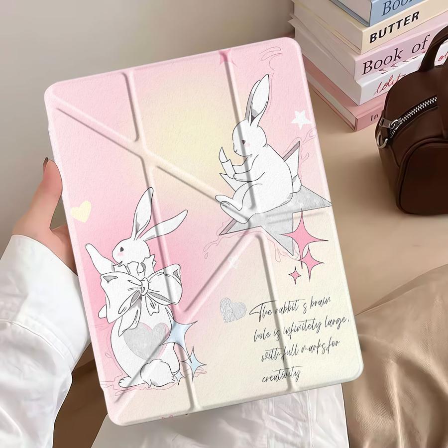 Tablet Case For iPad Air 4 5 M3 M2 1 2 M4 11inch Pro 11th 10th 9th 8th 7th 12.9inch Mini 6 7 Pro 2025 Holder Cover Bowsuit