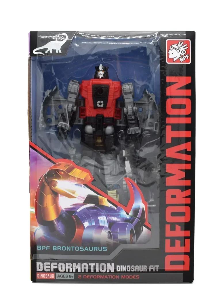 5IN1 BPF ABS Model Transformation G1 Robot Toy Dinoking Volcanicus Grimlock Slag Sludge Snarl Swoop Slash Dinobots Action Model
