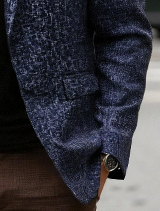 2025 Men's Thin Single-Breasted Casual Blazer - Spring/Autumn, Iron-Free